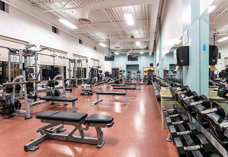 Iroquois Ridge fitness facility